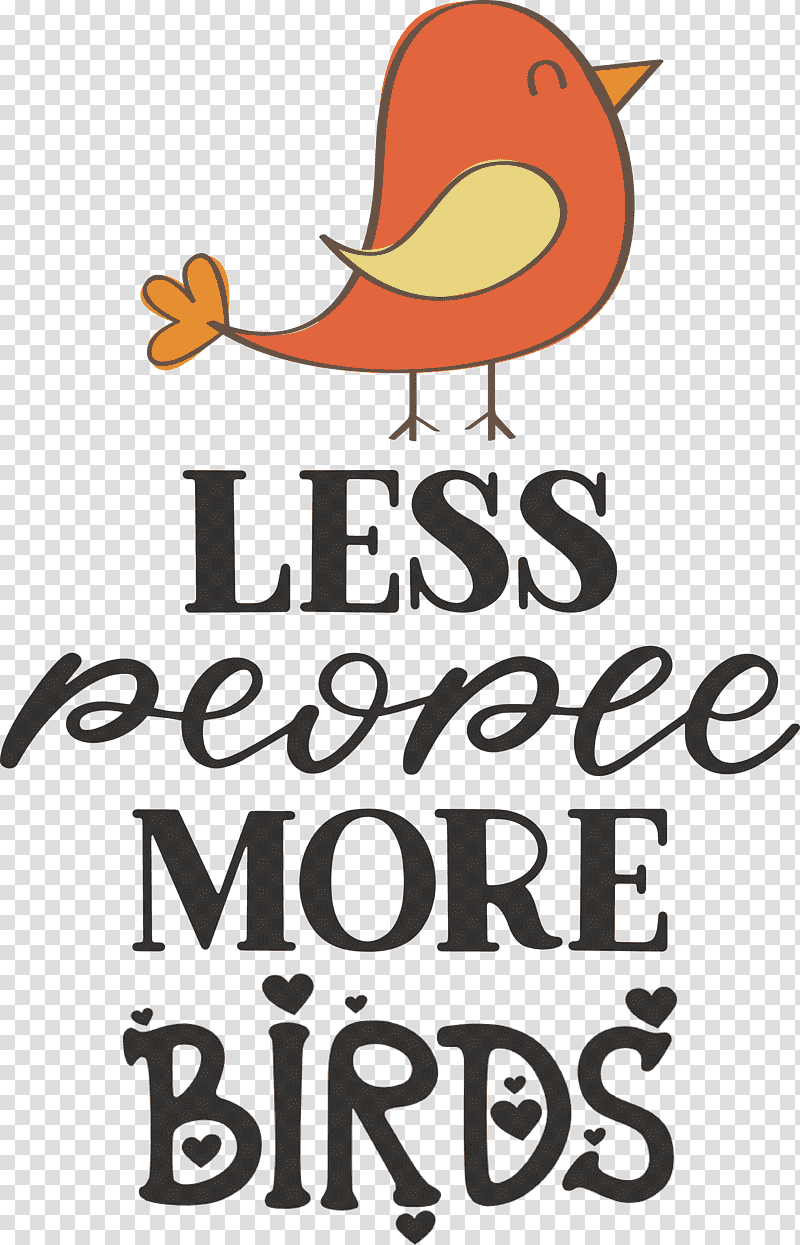 Less People More Birds Birds, Logo, Beak, Meter, Line, Happiness, Orange Sa transparent background PNG clipart