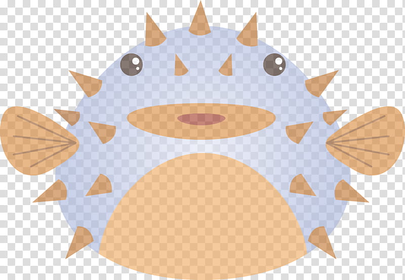 Crown, Cartoon, Hedgehog, Snout, Fish, Porcupine transparent background PNG clipart
