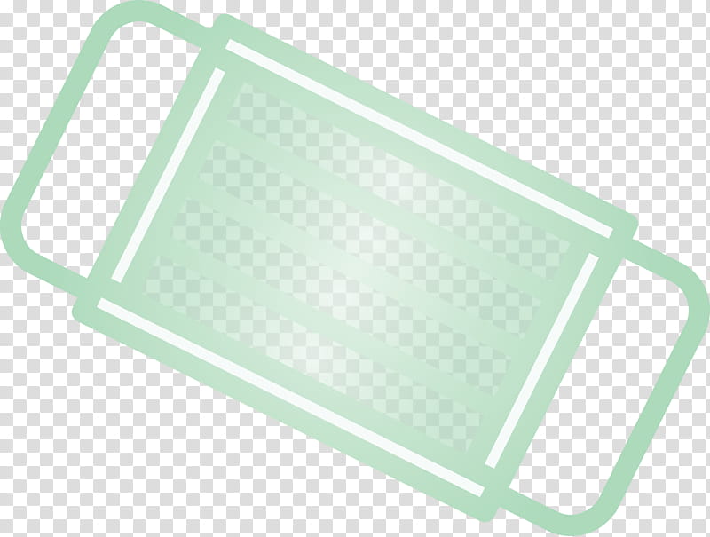 medical mask surgical mask, Serving Tray, Rectangle transparent background PNG clipart