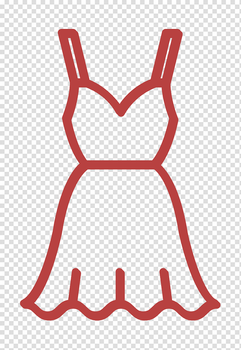 Cocktail Dress icon Woman icon fashion icon, Beautiful Clothes Icon, Tshirt, Clothing, Skirt, Womens Dress, Trousers transparent background PNG clipart