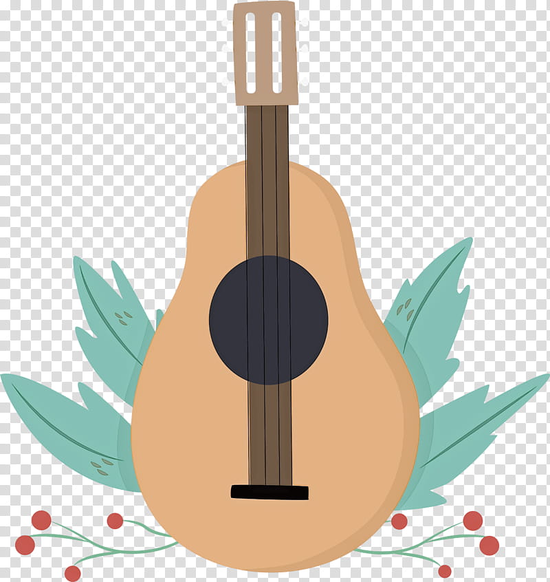 Mexican Elements, Cuatro, Ukulele, Watercolor Painting, Line Art, String Instrument, Flower, Cartoon transparent background PNG clipart