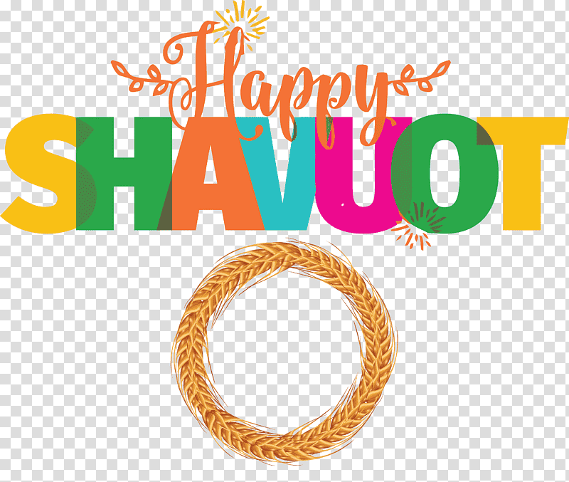 happy shavuot Feast of Weeks Jewish, Logo, Line, Meter, Jewellery, Human Body, Mathematics transparent background PNG clipart