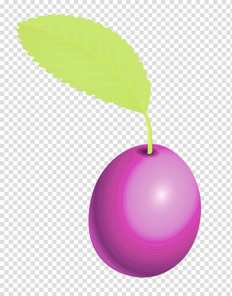 violet purple leaf tree plant, Prune, Fruit, Watercolor, Paint, Wet Ink, Magenta transparent background PNG clipart