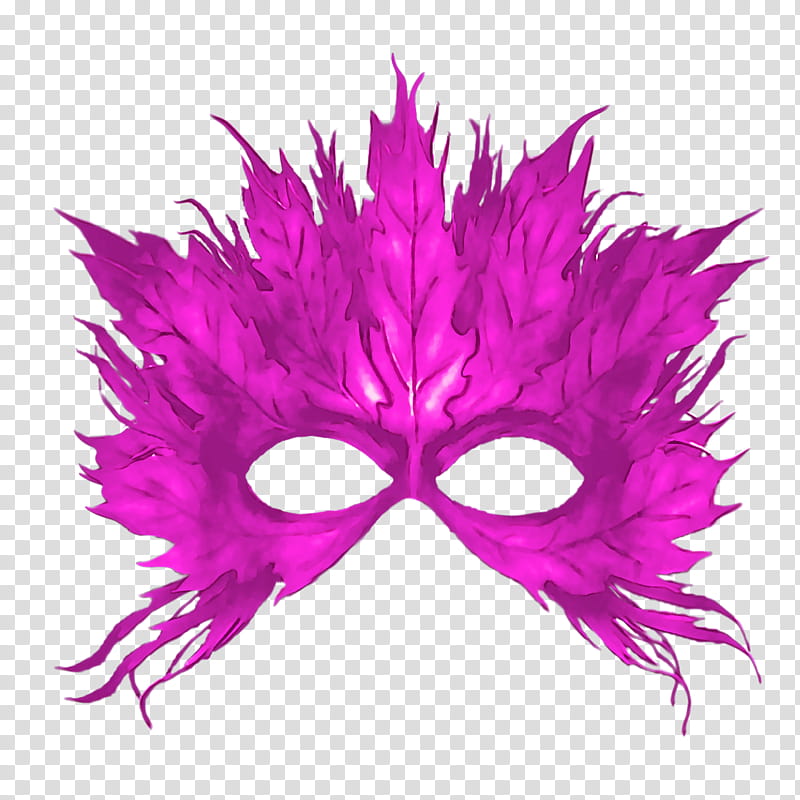 Feather, Mask, Violet, Purple, Pink, Costume, Costume Accessory, Magenta transparent background PNG clipart