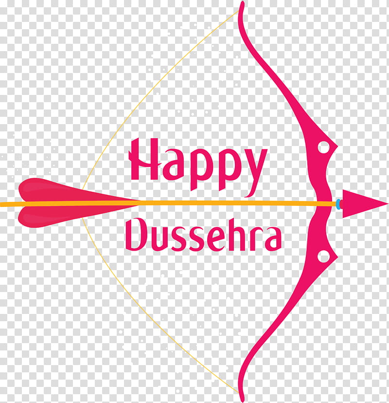 Dussehra Dashehra Dasara, Navaratri, Logo, Angle, Line, Point, Pink M, Area transparent background PNG clipart