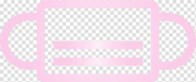 pink line material property magenta rectangle, Medical Mask, Surgical Mask, Watercolor, Paint, Wet Ink transparent background PNG clipart