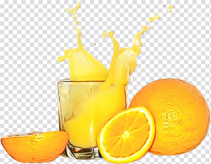 Lemon juice, Watercolor, Paint, Wet Ink, Orange Drink, Lemonlime, Citrus, Meyer Lemon transparent background PNG clipart