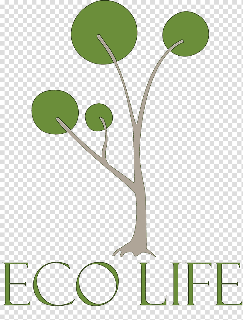 Eco Life Tree Eco, Go Green, Leaf, Logo, Plant Stem, Meter, Line transparent background PNG clipart