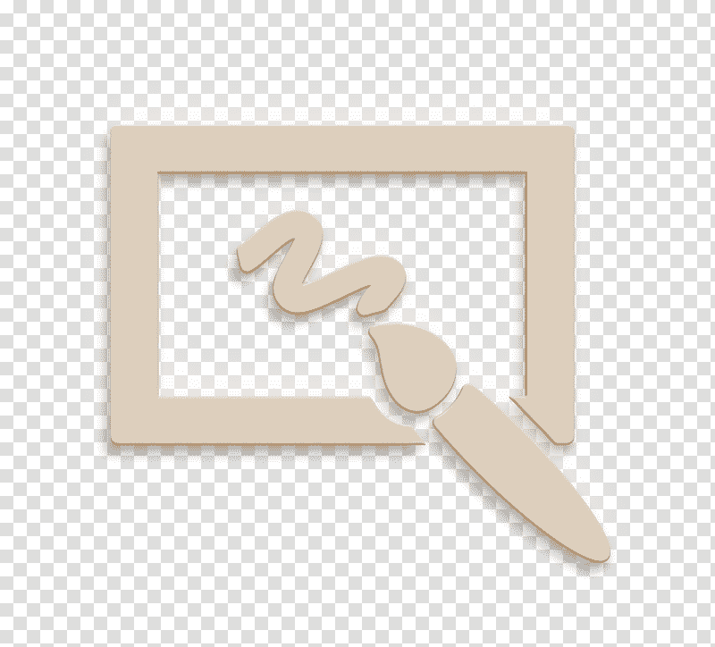 Art and design icon art icon Brush icon, Draw A Icon, System, Hotel Television Systems, Highdefinition Television, Rectangle M, Tv Channel transparent background PNG clipart