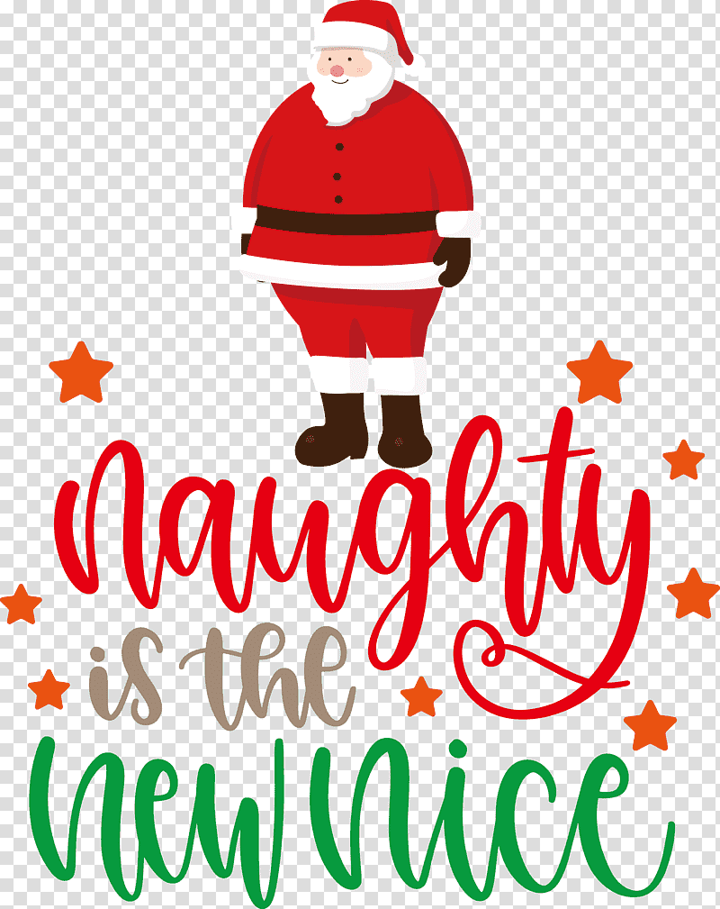 Naughty Chrismtas Santa Claus, Christmas Tree, Christmas Day, Christmas Ornament M, Santa Clausm, Meter, Line transparent background PNG clipart