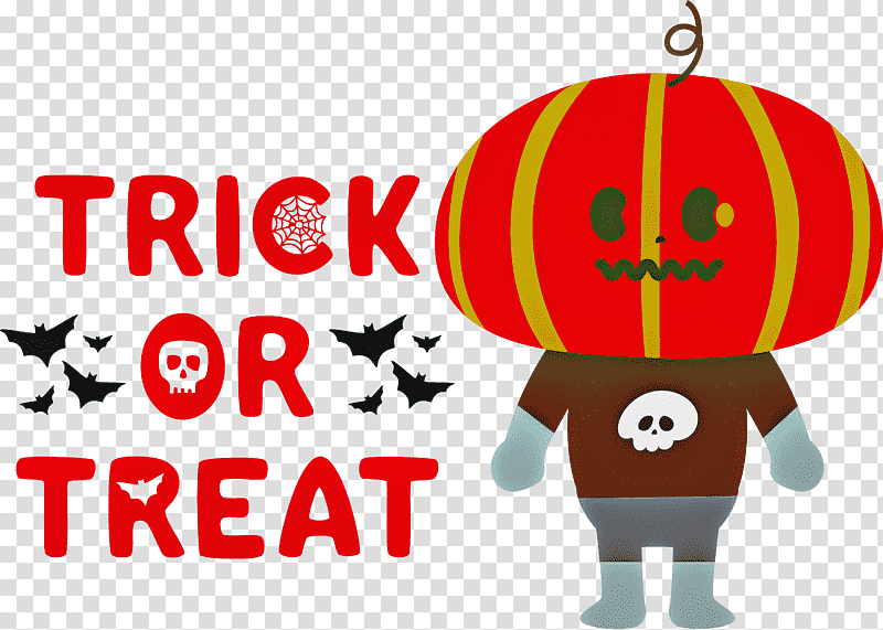 Trick or Treat Halloween Trick-or-treating, Halloween , Trickortreating, Logo, Cartoon, Meter transparent background PNG clipart