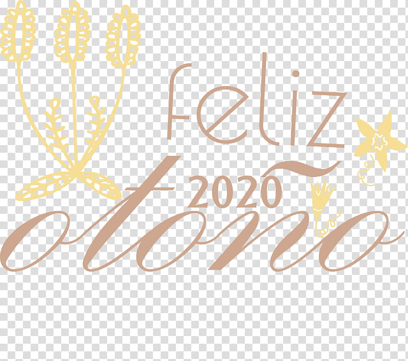 logo font yellow petal pattern, Feliz Otoño, Happy Fall, Happy Autumn, Watercolor, Paint, Wet Ink, Line transparent background PNG clipart