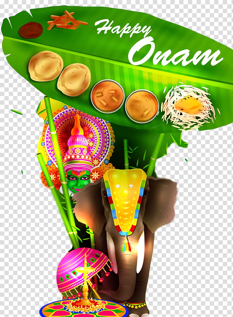 onam Harvest festival Hindu, South India, Rangoli, Birthday
, Royaltyfree, Onapottan, Kathakali transparent background PNG clipart