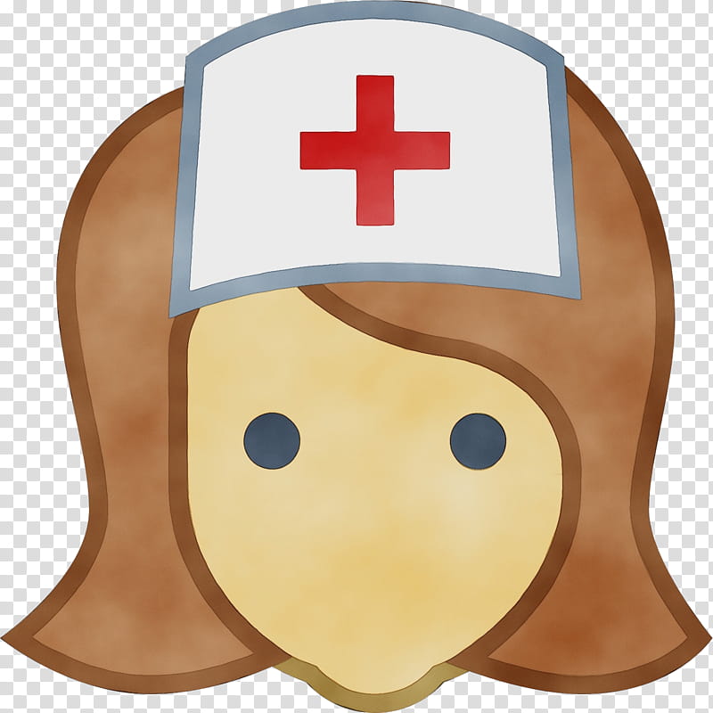 Nurse Icon, Watercolor, Paint, Wet Ink, Service, Medicine, Headgear, Price transparent background PNG clipart