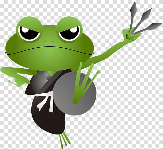 Ninja, Frog, Drawing, Music, Cartoon, Toad, Youtube, Green transparent background PNG clipart