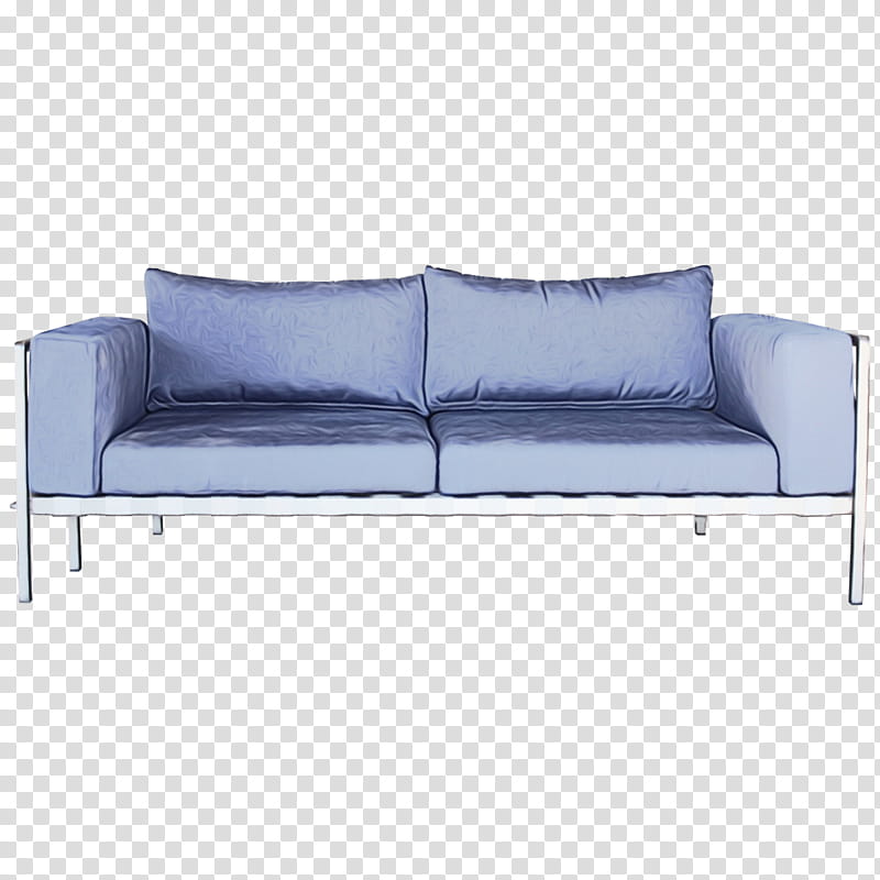 sofa bed couch loveseat outdoor sofa armrest, Watercolor, Paint, Wet Ink, Studio, Angle, Microsoft Azure transparent background PNG clipart