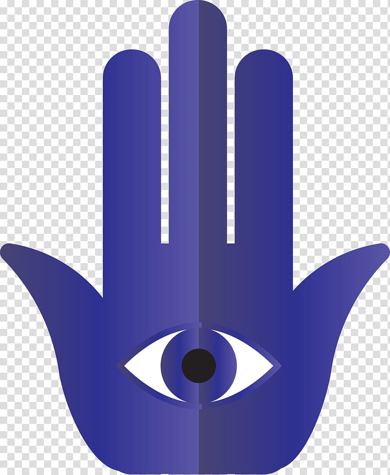 Hamsa Hand Ramadan Arabic Culture, Cobalt Blue, Purple, Logo, Electric Blue transparent background PNG clipart