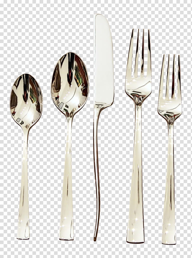 Silver, Fork, Spoon, Cutlery, Tableware, Household Silver, Dishware, Kitchen Utensil transparent background PNG clipart