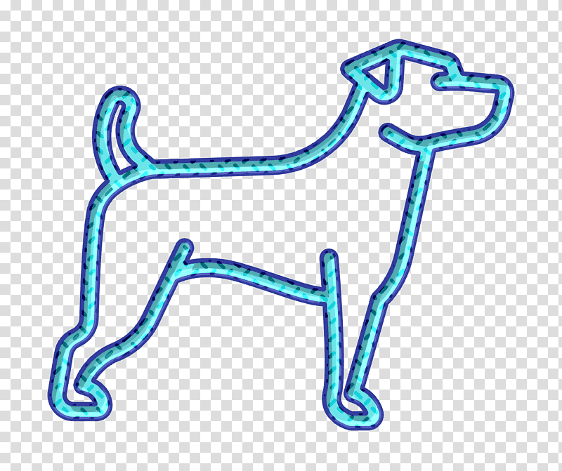 Dog icon Jack Russell Terrier icon Dog Breeds Fullbody icon, Royaltyfree, Poodle, Line Art transparent background PNG clipart