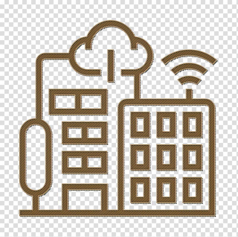 Smart city icon Technologies Disruption icon Wifi icon, Line, Logo, Symbol transparent background PNG clipart