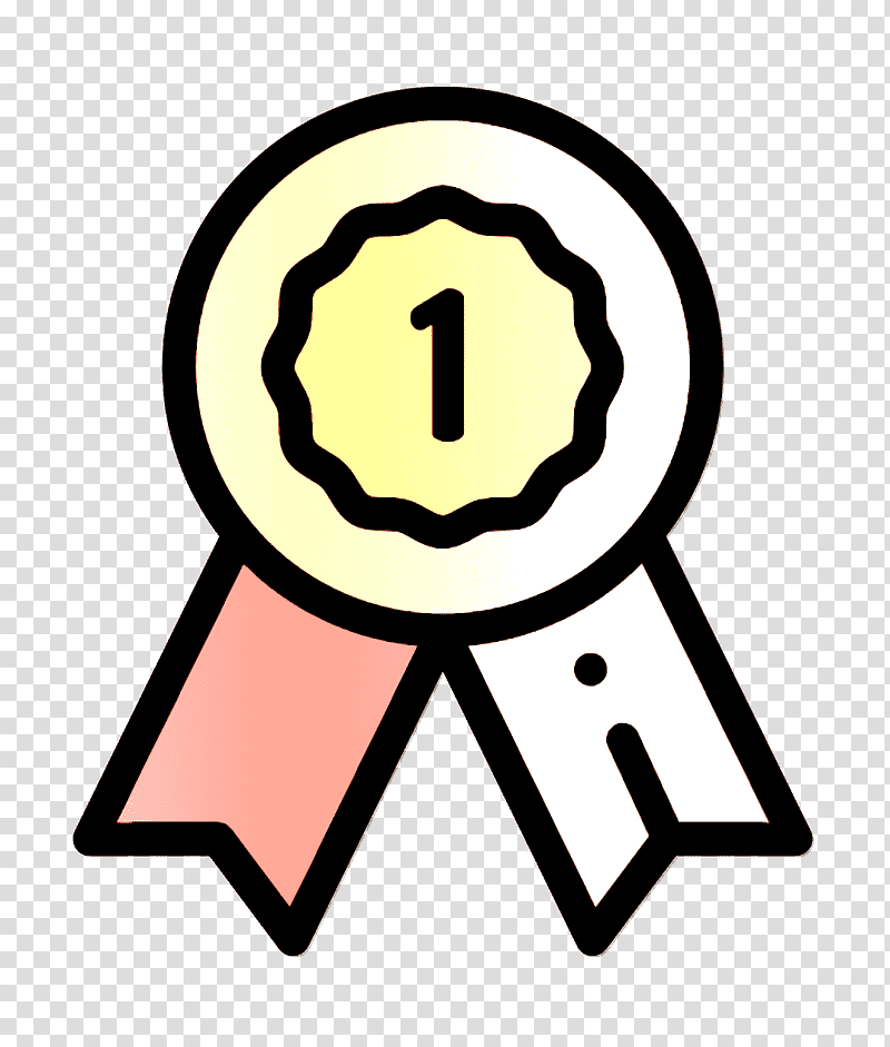 Sports and competition icon Medal icon Winning icon, Logo, Pictogram, Digital Badge, Award transparent background PNG clipart