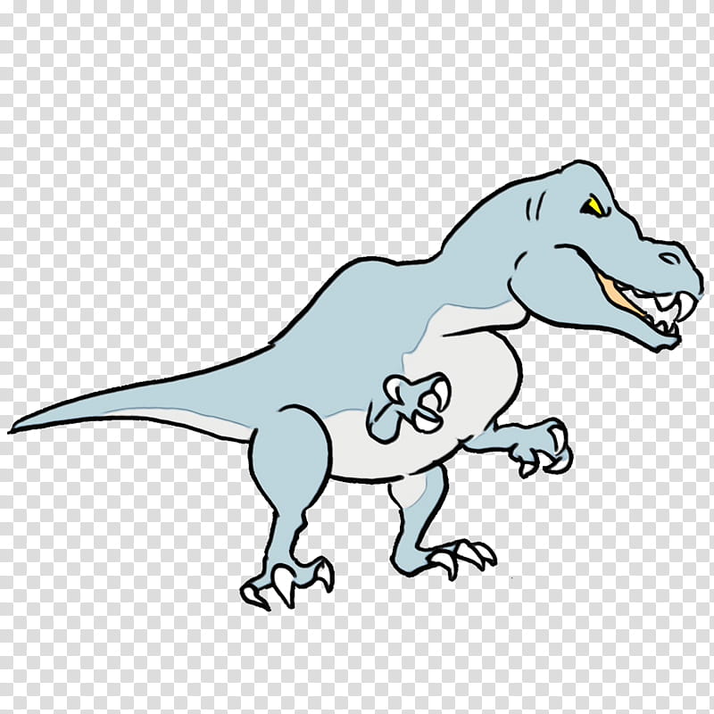 tyrannosaurus cartoon line art character line, Cartoon Dinosaur, Cute Dinosaur, Dinosaur , Watercolor, Paint, Wet Ink, Beak transparent background PNG clipart