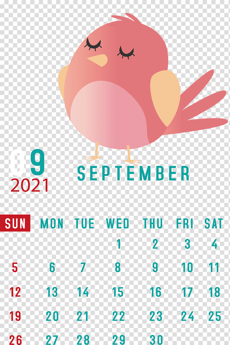 September 2021 Printable Calendar September 2021 Calendar, Htc Hero, Meter, Line, Calendar System transparent background PNG clipart