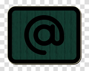 Arroba icon Email icon, Logo, Green, Meter transparent background PNG clipart thumbnail
