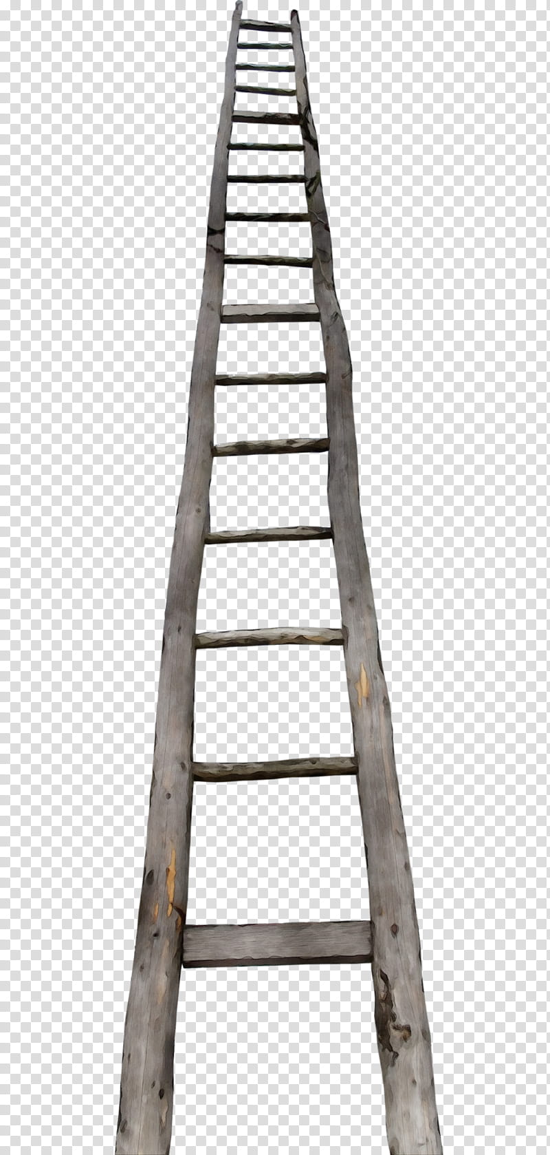 ladder furniture tool wood steel, Watercolor, Paint, Wet Ink, Metal transparent background PNG clipart
