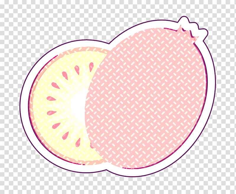 food icon fresh icon fruit icon, Healthy Icon, Kiwi Icon, Meal Icon, Pink M, Meter transparent background PNG clipart