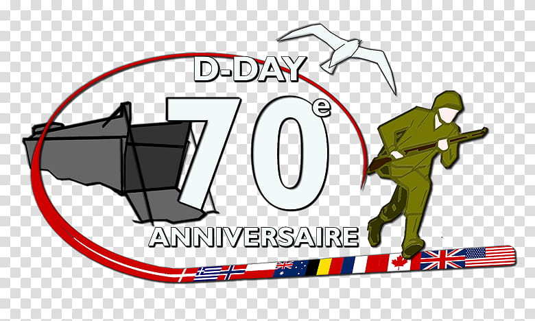 Birthday Anniversary, Normandy Landings, Tshirt, Birthday
, Logo, Amphibious Warfare, Sticker, Red transparent background PNG clipart