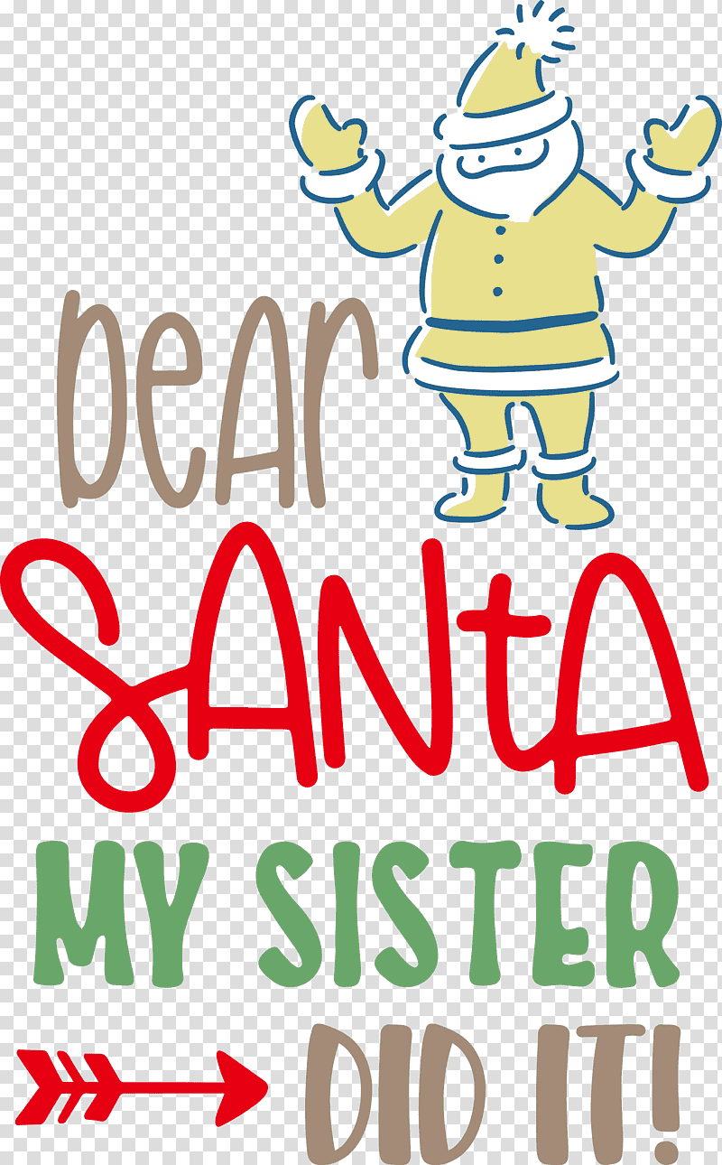 Dear Santa Christmas Santa, Christmas , Logo, Meter, Line, Happiness, Behavior transparent background PNG clipart