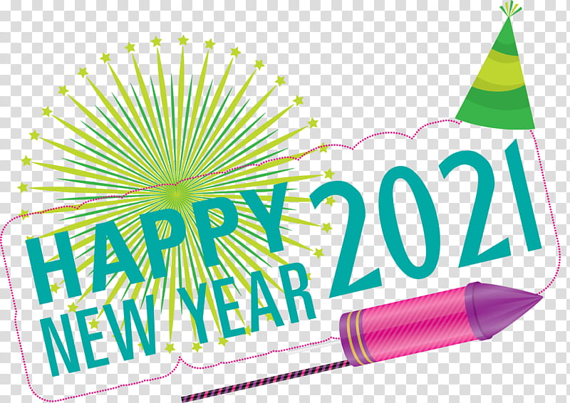 2021 Happy New Year Happy New Year 2021, Logo, Green, Meter, Line transparent background PNG clipart