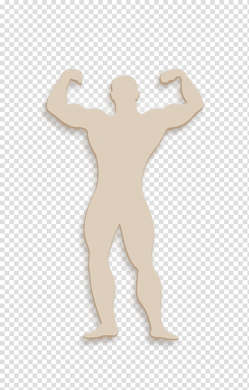people icon Muscular man flexing silhouette icon Muscular icon, Gymnasticons Icon, Creative Work, Logo, Tshirt, Project, Arabic Language transparent background PNG clipart
