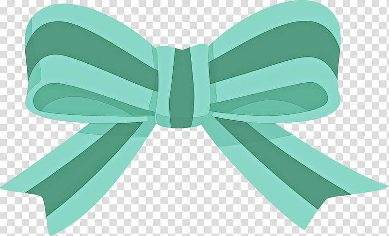 Decoration Ribbon Cute Ribbon, Green, Blue, Turquoise, Aqua, Teal, Bow Tie, Line transparent background PNG clipart