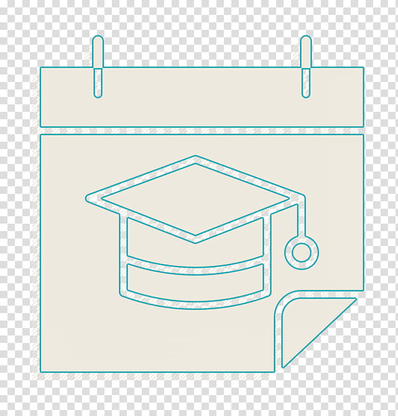 Calendar icon School icon, Line, Table, Diagram, Square transparent background PNG clipart