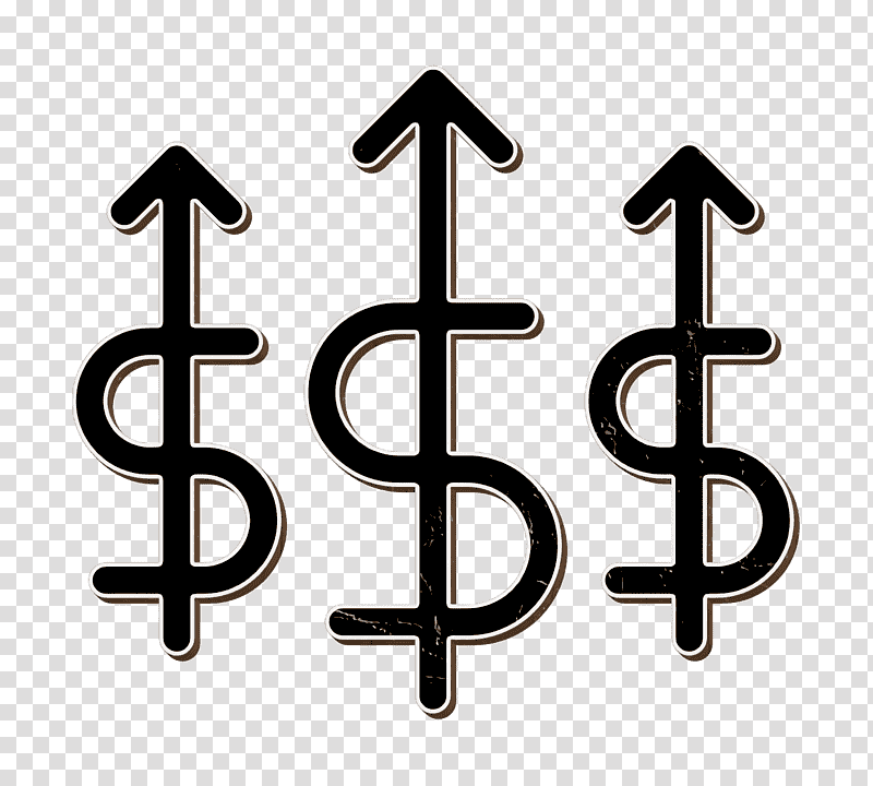 Dollar symbol icon business icon Ecommerce Set icon, Money Icon, Income, Cash, Finance, Tax, Net Income transparent background PNG clipart