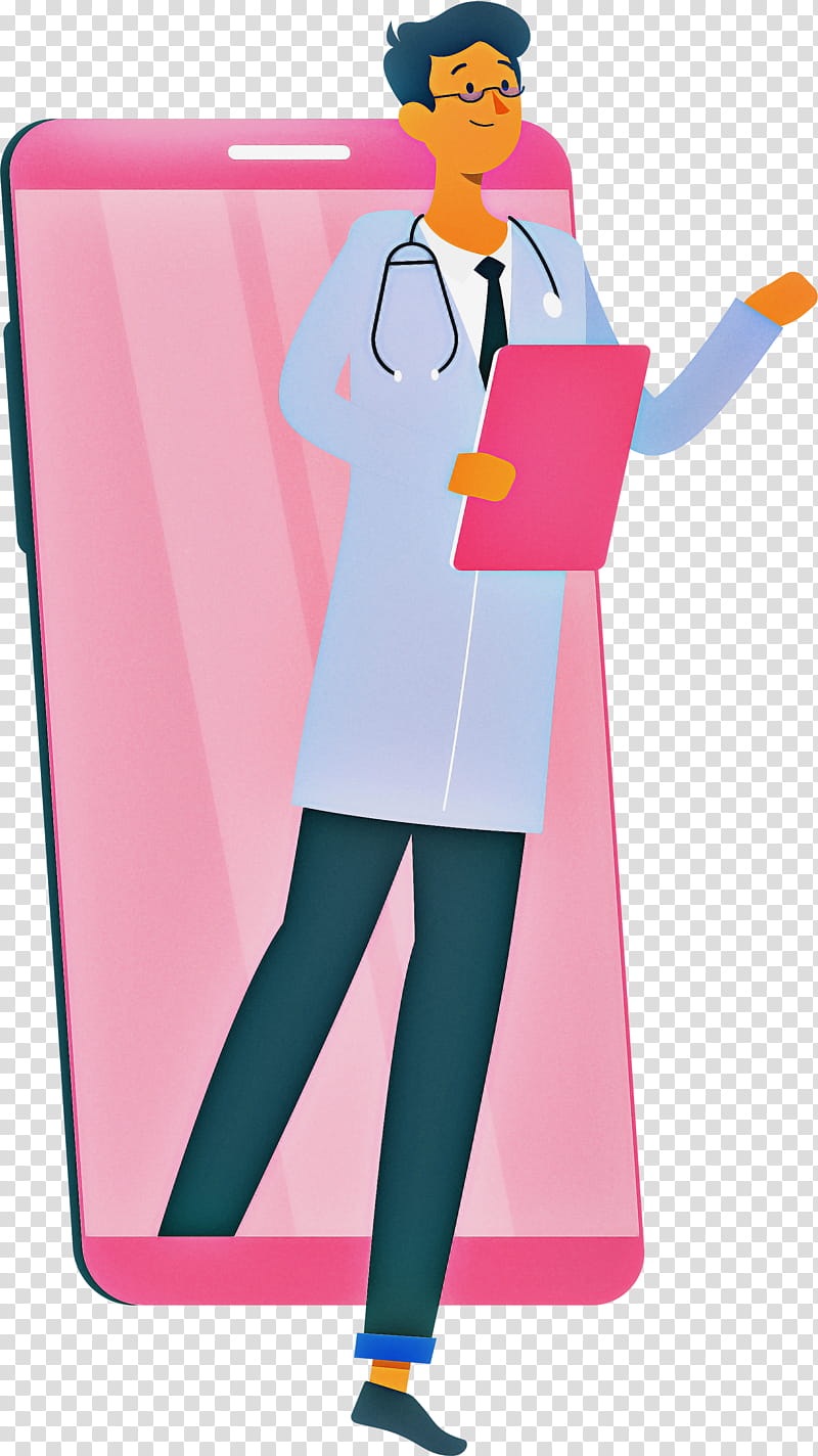 cartoon uniform silhouette drawing, Doctor, Cartoon Doctor, Businessperson transparent background PNG clipart