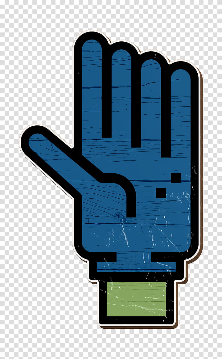 Tattoo icon Glove icon, Finger, Hand, Technology, Gesture, Thumb, Electric Blue, Symbol transparent background PNG clipart