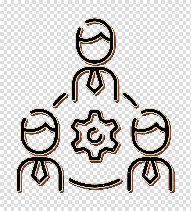 Teamwork icon, Leadership, Goal, Management, Task, Logistics, Data transparent background PNG clipart