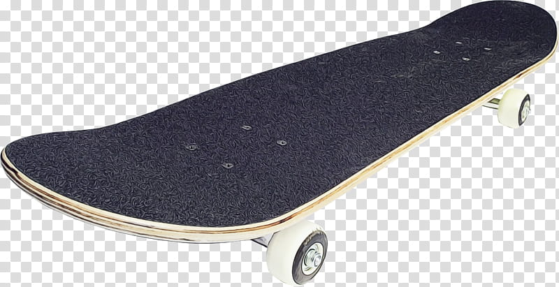 skateboarding equipment skateboard longboard sports equipment, Watercolor, Paint, Wet Ink transparent background PNG clipart