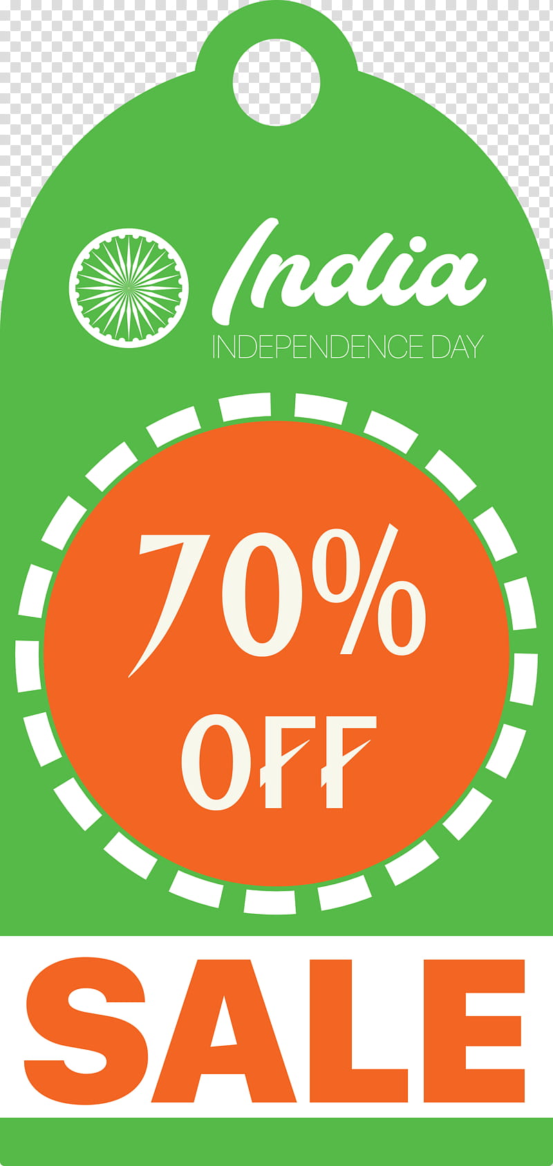 India Indenpendence Day Sale Tag India Indenpendence Day Sale Label, Logo, Green, Line, Area, Meter, Fruit transparent background PNG clipart