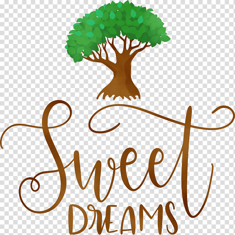 logo meter flower tree, Sweet Dreams, Watercolor, Paint, Wet Ink transparent background PNG clipart