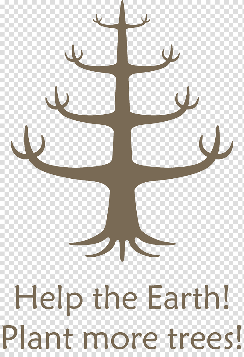 Plant trees arbor day earth, Cafe, Meter, Line, Coffee, Antler, Flower transparent background PNG clipart