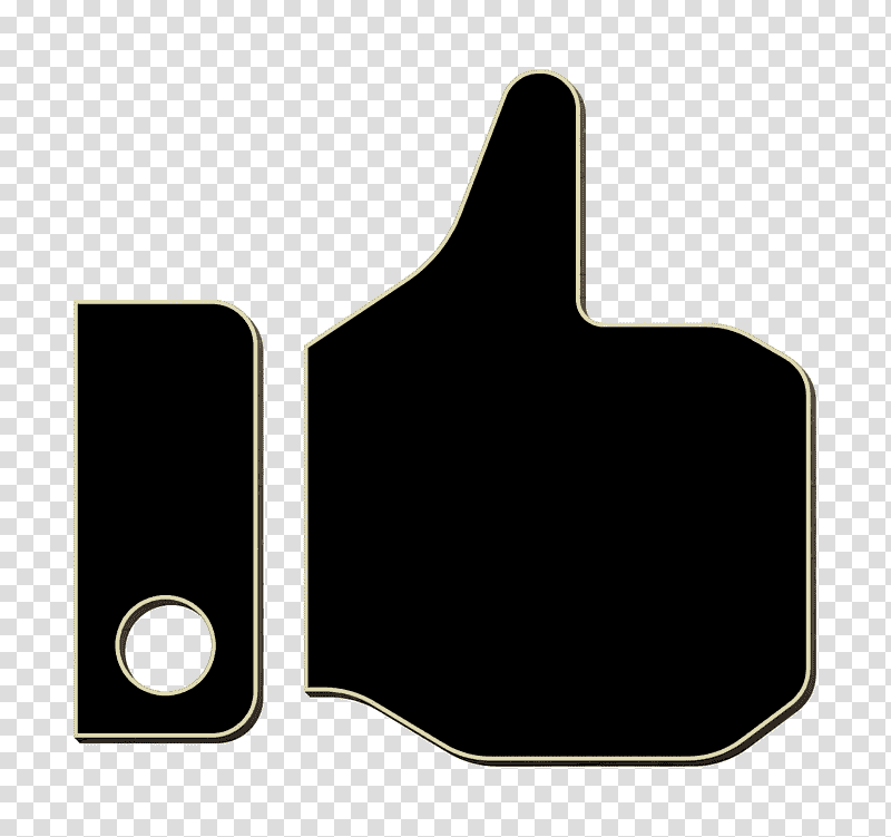 Web and App Interface icon Thumb Up icon Good icon, Gestures Icon, Thumb Signal, Like Button, Royaltyfree transparent background PNG clipart