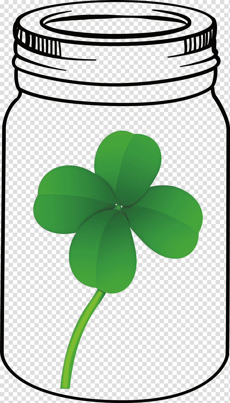 St Patricks Day Mason Jar, Leaf, Symbol, Tomato, Line, Plant, Science transparent background PNG clipart