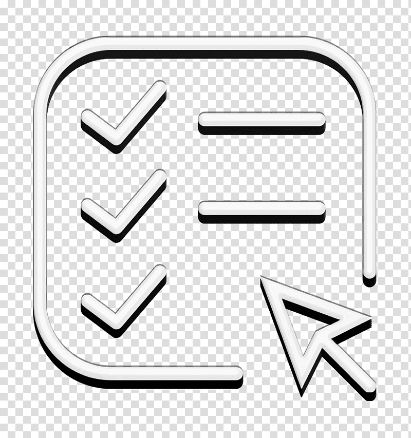 Interaction Set icon List icon, Black And White
, Meter, Line, Symbol, Geometry, Mathematics transparent background PNG clipart