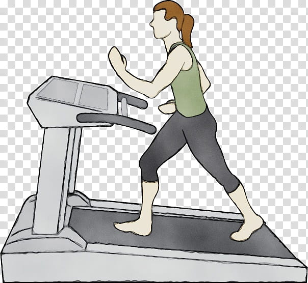 exercise machine cartoon exercise h&m, Watercolor, Paint, Wet Ink, Hm, Science, Physics transparent background PNG clipart