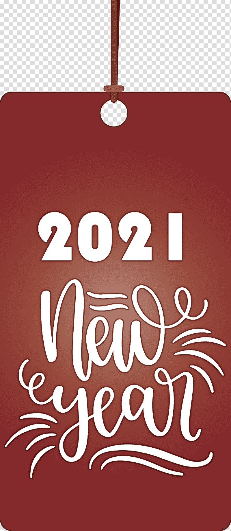 2021 Happy New Year 2021 Happy New Year Tag 2021 New Year, Calligraphy, Logo, Poster, Christmas Ornament M, Meter, Maroon transparent background PNG clipart