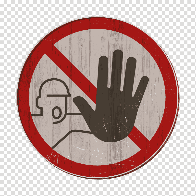 Forbidden icon Warning signs icon Shout icon, No Symbol, Signboard, Iso 7010 transparent background PNG clipart